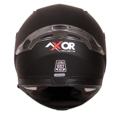 AXOR Apex Solid Matt Full Face Helmet Custom Elements