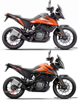 ktm 390 adventure vs ktm250 adv