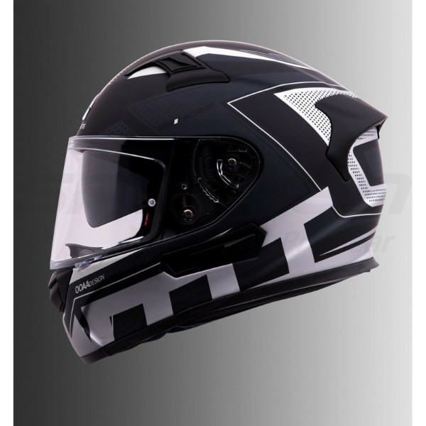 MT Kre Shock Low Key Matt Black Full Face Helmet | Buy Online in India