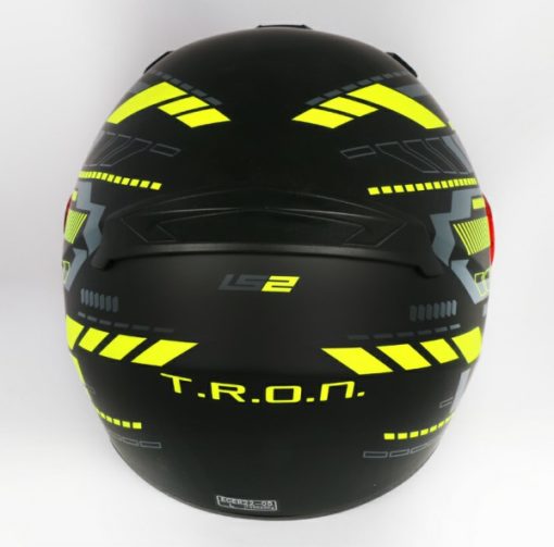 ls2 352 tron matt black fluroescent yellow 6