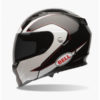 Bell Revolver Evo Ghost Gloss Black White Flipup Helmet 1