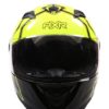 AXR 816 FLY 93 Gloss Black Fluorescent Yellow Full Face Helmet2