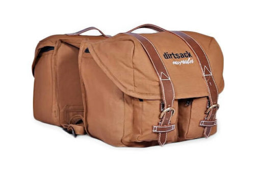 Dirtsack Long Ranger Easyrider Khaki Saddle Bag