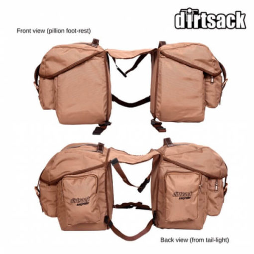 Dirtsack Long Ranger Easyrider Desert Khaki Saddle Bag3