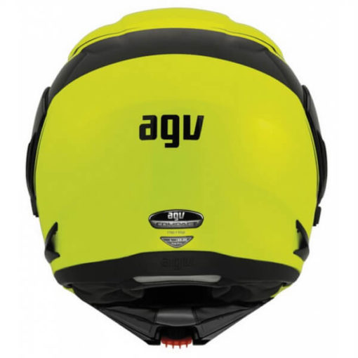 AGV Compact Multi PLK Course Yellow Black Flip Up Helmet 3