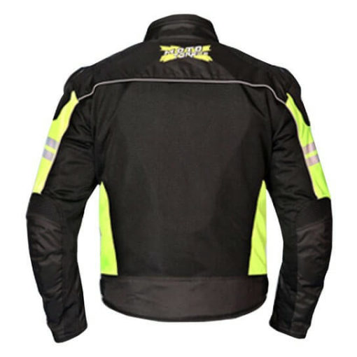 Mototorque Resistor L2 Black Fluorescent Yellow Riding Jacket1