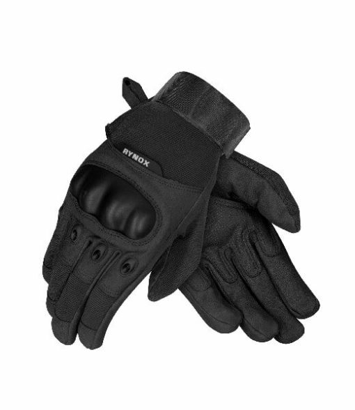 Rynox Recon Black Riding Gloves