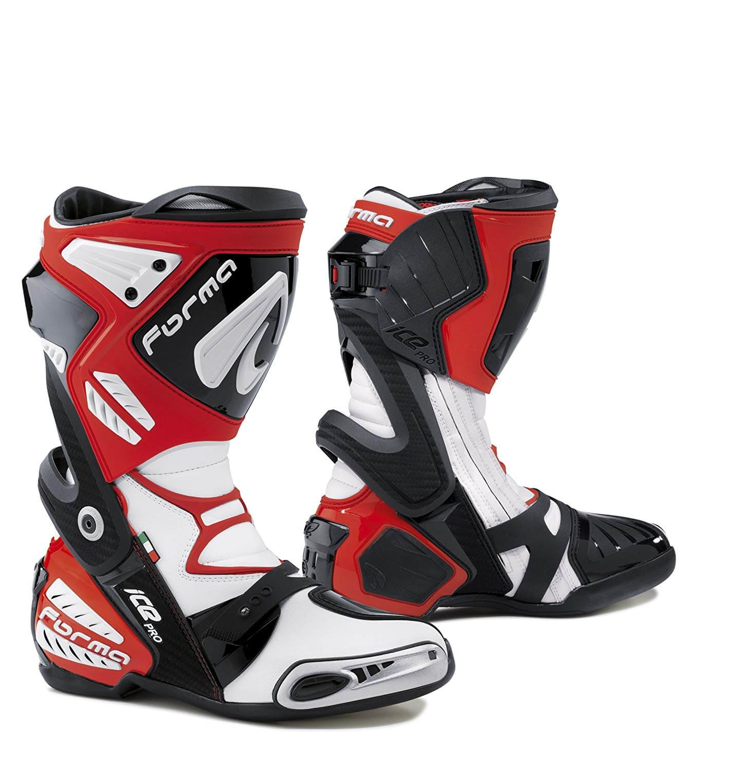Forma Ice Pro Flow Red Riding Boots Custom Elements