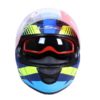 LS2 FF320 Trepid Matt Blue Fluorescent Yellow Full Face Helmet 1