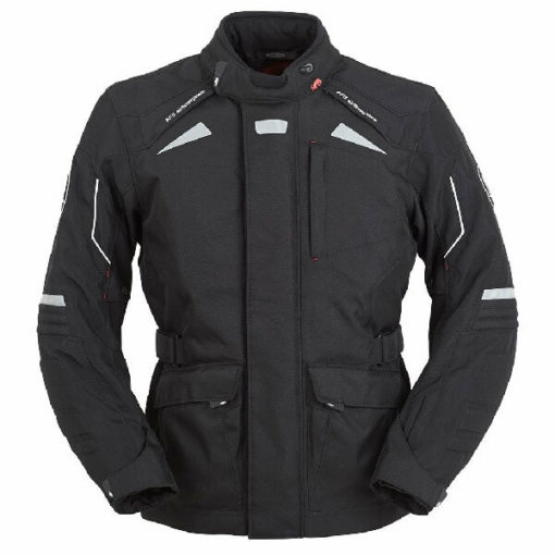 LS2 Teide Men All SeasonBlack Riding Jacket | Custom Elements