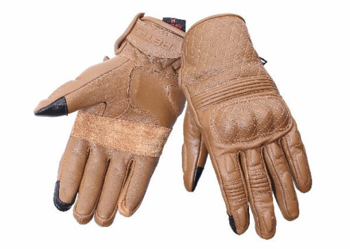 BBG Snell Retro Brown Riding Gloves