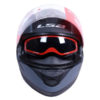 LS2 FF320 Retake Cool Matt Black Grey Full Face Helmet 2