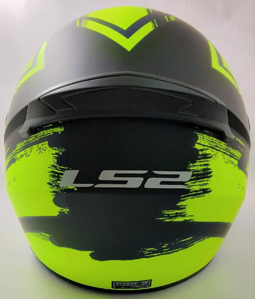 LS2 FF352 Chroma Matt Black Yellow Full Face Helmet 1