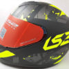 LS2 FF352 Palimnesis Matt Black Fluorescent Yellow Full Face Helmet