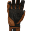 Bikeratti Equator Summer Leather Brown Riding Gloves 2