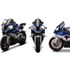 Zero Gravity Double Bubble Light Smoke Windscreen For BMW S1000 RR 2