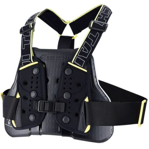 Rs Taichi Teccell Men Black Yellow Chest Protector With Belt