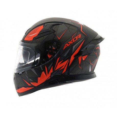 Black store orange helmet