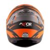 AXOR RAGE RR3 Matt Black Orange Full Face Helmet 4