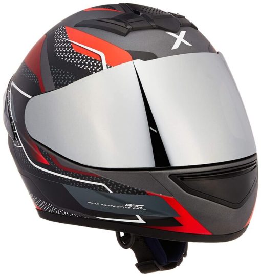 AXOR RAGE RUSTY Matt Athena Grey Red Full Face Helmet