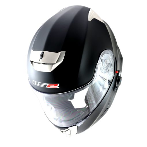 LS2 FF318 XL Motorbike Helmet Matt Black 3