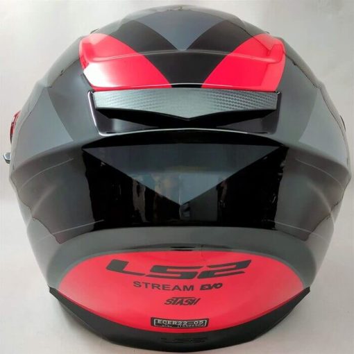 LS2 FF320 Stream Evo Stash Gloss Black Red Full Face Helmet 1