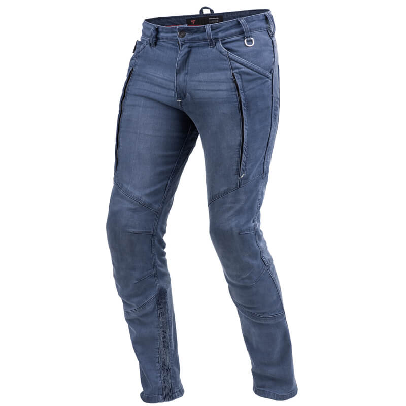 Shima Ghost Blue Riding Jeans | Custom Elements
