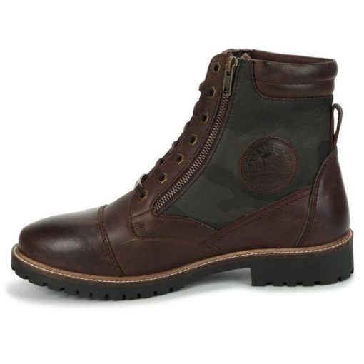 Royal Enfield Stellar Brown Camo Riding Boots4