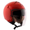 AXOR Striker Solid Gloss Neon Orange Open Face Helmet3