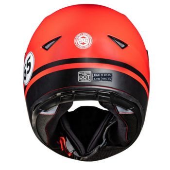 Royal Enfield Street Prime Divider Red Full Face Helmet1