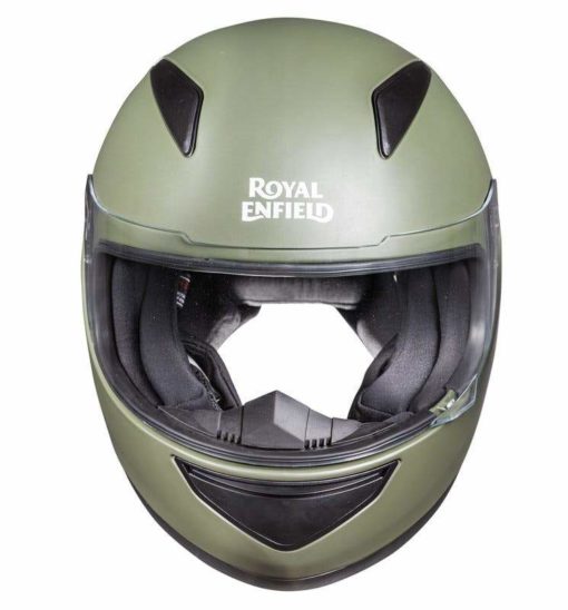 Royal Enfield Street Prime LPR Battle Green Full Face Helmet1