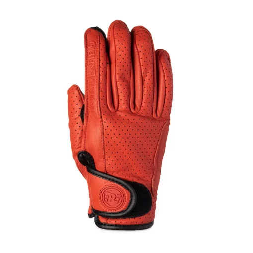 Royal Enfield Summer Red Womens Riding Gloves2