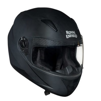 Royal Enfield Sundown Matt Black Helmet | Custom Elements