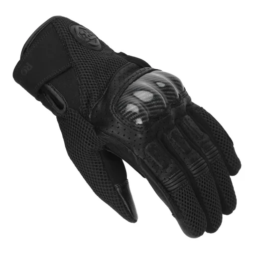 Royal Enfield Windstorm Black Riding Gloves1