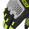 Rynox Gravel Dual Sport Hi Viz Green Blue Riding Gloves3