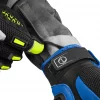 Rynox Gravel Dual Sport Hi Viz Green Blue Riding Gloves7