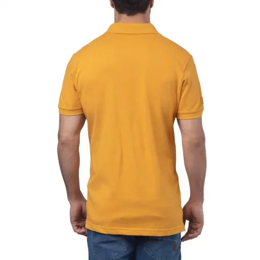 Royal Enfield Polo Essential Mustard T shirt 1