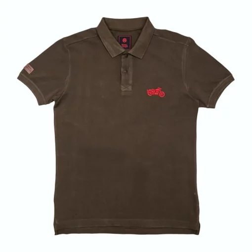 Royal Enfield Polo Essential Olive T shirt 2