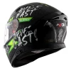 AXOR Apex Ride Fast Matt Black Neon Yellow Helmet 3