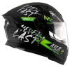 AXOR Apex Ride Fast Matt Black Neon Yellow Helmet 6