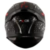 AXOR Apex Ride Fast Matt Black Red Helmet 4