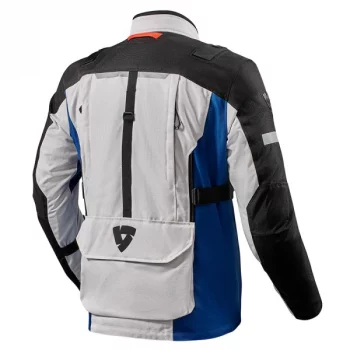 REVIT Sand 4 H2O Silver Blue Riding Jacket 2