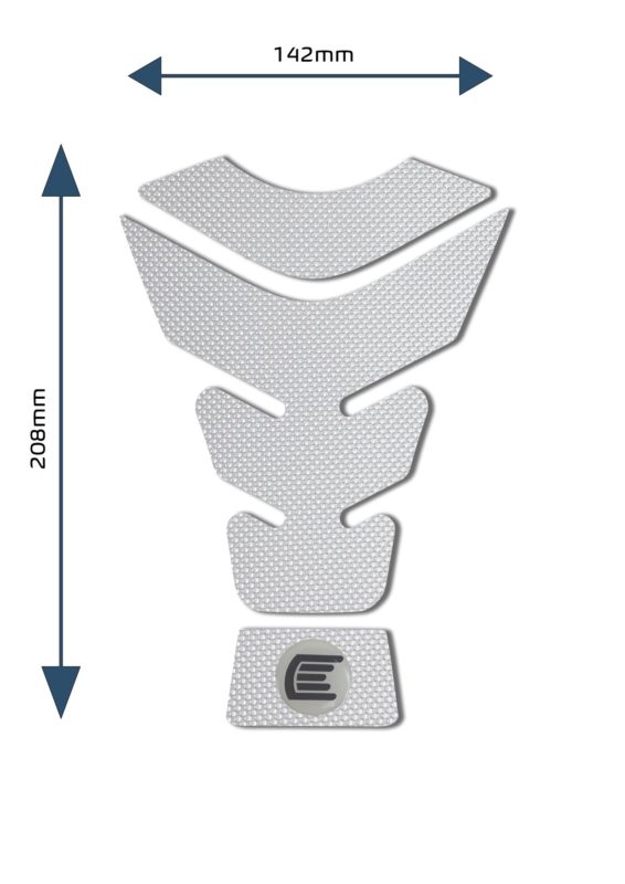 Eazi Grip Centre Pro Clear Tank Pad - Design G | Custom Elements