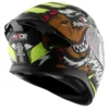 AXOR Apex Falcon Matt Black Neon Yellow Helmet 6