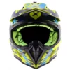 AXOR X CROSS X1 Neon Yellow Blue Motocross Helmet