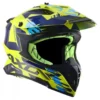 AXOR X CROSS X1 Neon Yellow Blue Motocross Helmet 8