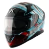 Axor Apex HEX 2 HEX Gloss Blue Red Helmet