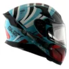 Axor Apex HEX 2 HEX Gloss Blue Red Helmet 5