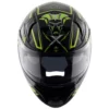 Axor Apex TIKKI Gloss Black Neon Yellow Helmet 10