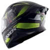 Axor Apex TIKKI Gloss Black Neon Yellow Helmet 5